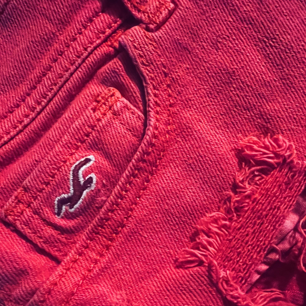 ***SOLD *** Hollister denim shorts